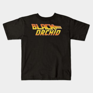 Black orchid BTTF Kids T-Shirt